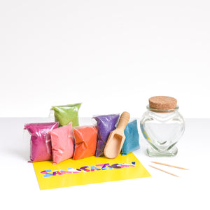 Small Heart Sand Bottle Kit