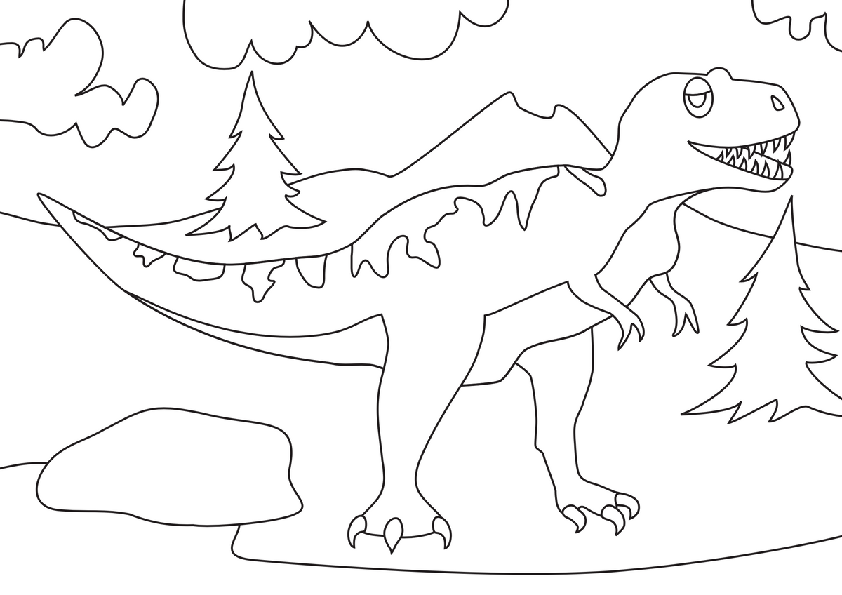 T-Rex Dino Sand Art – Sandsation Sand Art
