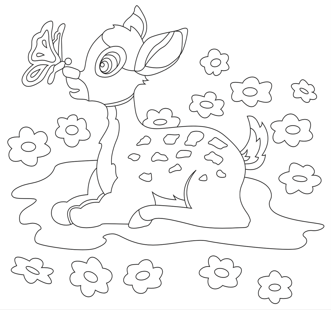Bambi Sand Art