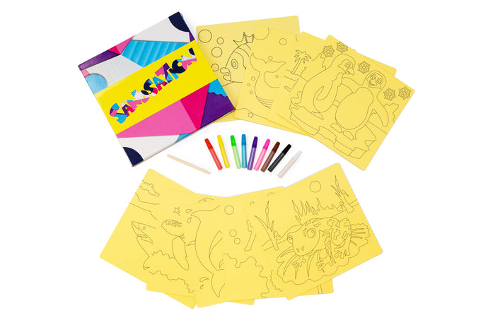 Under the Sea 10pc Sand Art Craft Pack